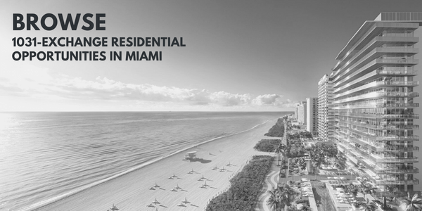 邁阿密和邁阿密海灘的1031-交易所住宅物業
